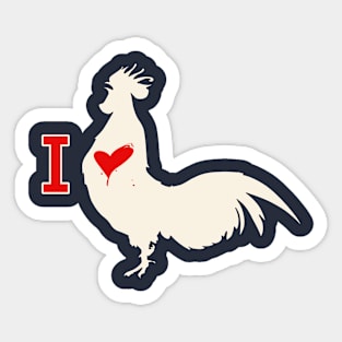 I Love Cock Sticker